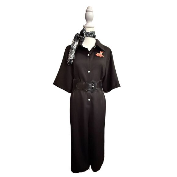 Y Curve Black One piece Jumpsuit Size 1XL - Picture 1 of 9